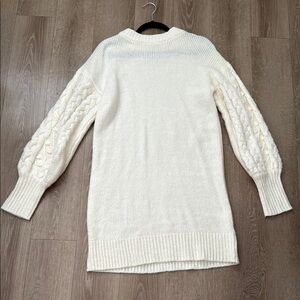 a new day Cream Sweater Dress